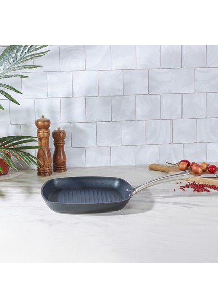 BioDiamond Pro İndüksiyon Tabanlı Grill Tava 28 cm 2,3 Lt modelleri