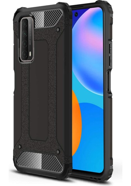 Huawei P Smart 2021 Zırh Tank Tam Koruma Arka Kapak