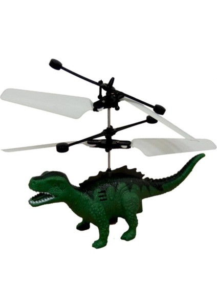 El Sensörlü Harekete Duyarlı Uçan Dinozor Helikopter Yeşil fiyatları