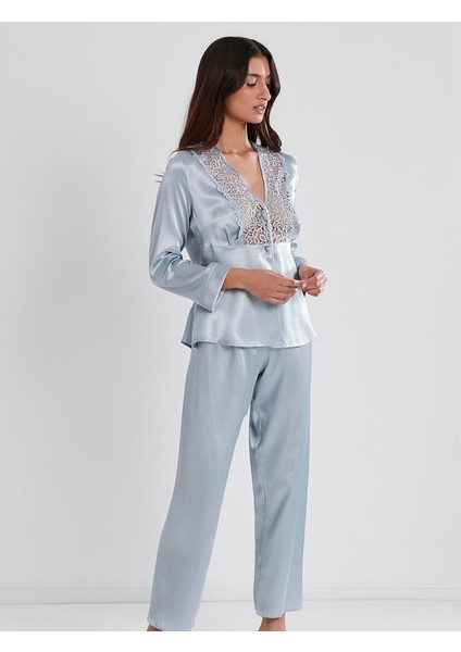 Pierre Cardin Bayan 6lı Saten Gelin Çeyiz Seti 6955