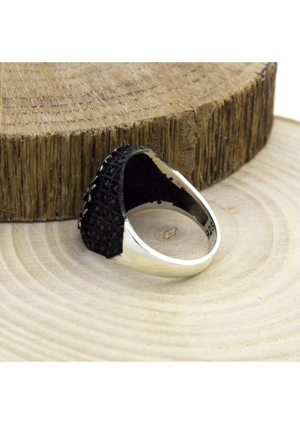 925 Ayar Gümüş Mikro Taş Işlemeli Hayat Ağacı Motifli Yüzük fiyatları