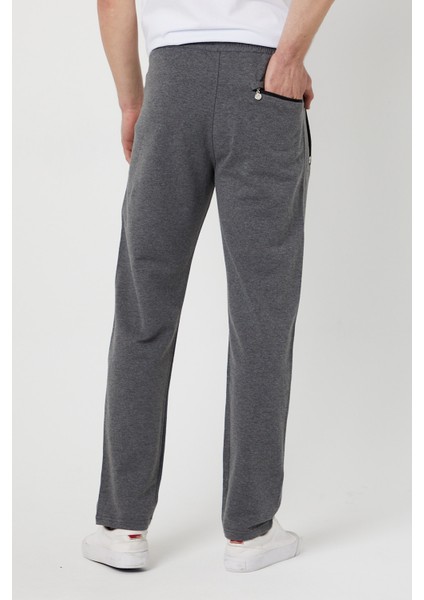 Erkek Eşofman Altı Bel Kısmı Lastikli Arka Cepli Fermuarlı Kompak Penye indirimleri