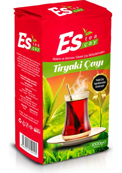 Es Tea Çay Es Tea Tiryaki Çayı 1000 gr