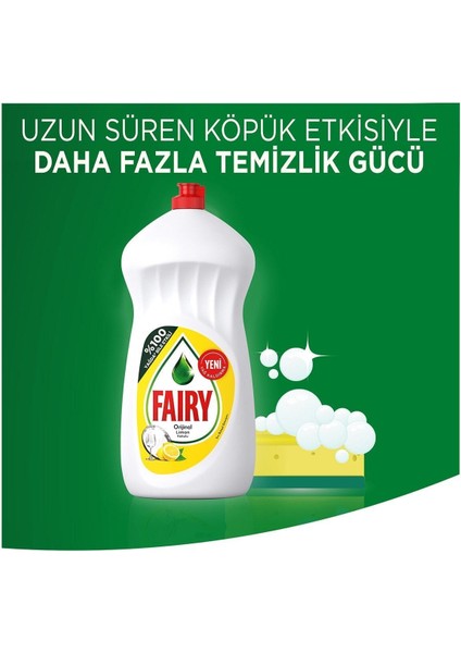 Limonlu 9'lu Sıvı Bulaşık Deterjanı 1350 ml