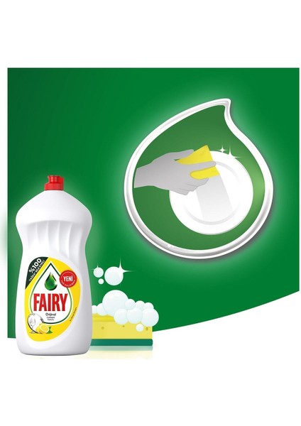 Limonlu 9'lu Sıvı Bulaşık Deterjanı 1350 ml