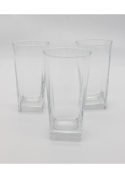 41300 Carre Su Bardağı 3 Lü