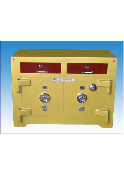 B120K2Ç2M1A4 120CM'LIK Gaziantep Banko Tipi Kuyumcu Altın Kasası