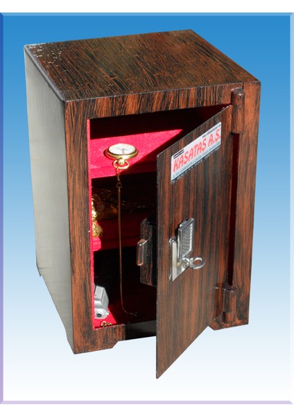 00135AB Ofis Tipi Anahtarlı Küçük Montaj Delikli Çelik Para Kasas