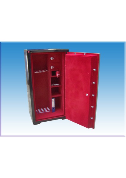 0143D2ETS Istanbul Zırhlı Elektronik Şifreli Içinde 2 Kasa Kilit