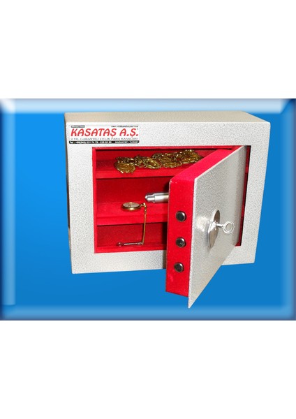 00130ATK Ofis Tipi Büro Mobilya Içi Tipi Anahtarlı Çelik Para Ka