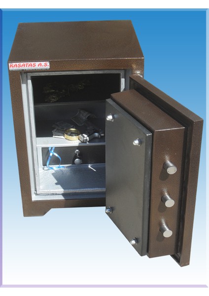 004E2AD Ofis Tipi Elektronik Şifreli 2 Özel Anahtarlı Bakır Dövm