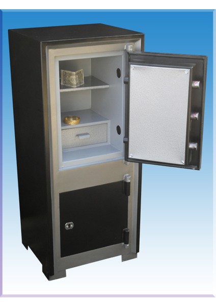 008İZMR Izmir Ofis Tipi Altı Dolaplı Çelik Para Kasası 10545