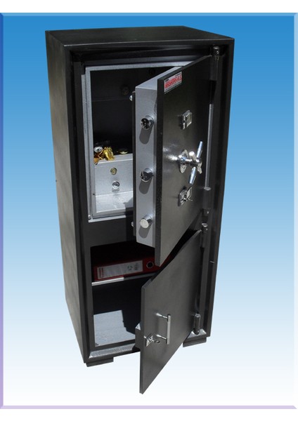 0010AÖ Iskenderun Ofis Tipi Özel Anahtarlı Altı Dolpalı Çelik Par