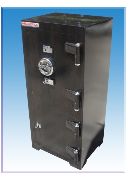 008AÖAHŞAP Özel Ofis Tipi Altı Dolaplı Dışı Koyu Ceviz Renk Özel