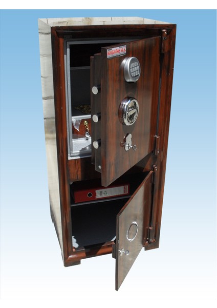 0010EMY Ofis Tipi Altı Dolaplı Amerikan Elektronik Şifreli ve Ana