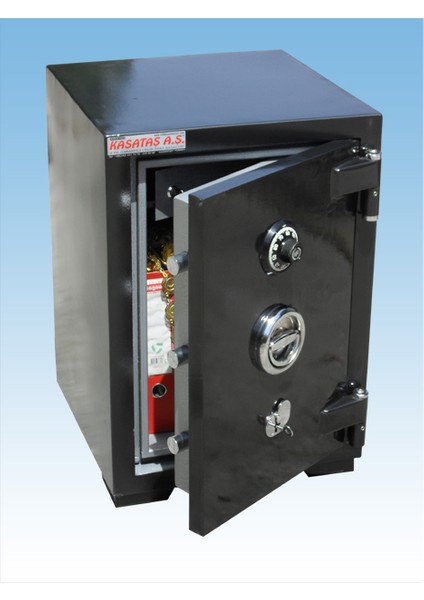 004MAZ Ofis Tipi Mekanik Şifreli Içinde Dolaplı 1 Raflı 5 Klasör