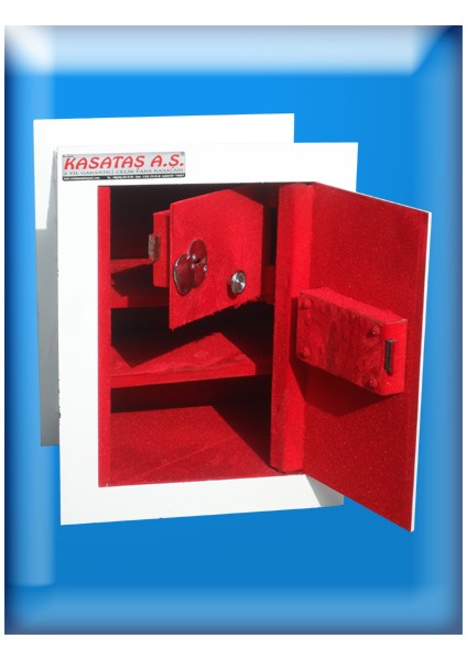 035D2A The Royal Bank Tipi Iki Anahtarlı Içi Dolaplı Duvar Kasası