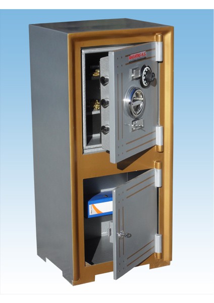 008AÖM Özel Ofis Tipi Altı Dolaplı Dışı Alüminyum Renk Çerçevesi