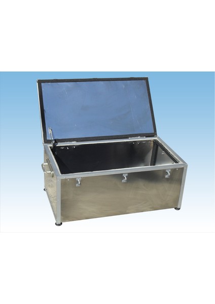 50KG Taşıma Kapasiteli Yangına Dayanıklı Krom Sandık Kasa 77423