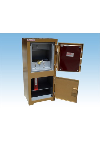 0010AY 125 Lik Gaziantep Model Altı Dolaplı Altın Rengi Yaprak