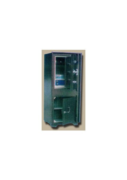 0010AÇ2 Ofis Tipi Altı Dolaplı Anahtarlı Bakır Dövme Fırın Boyalı