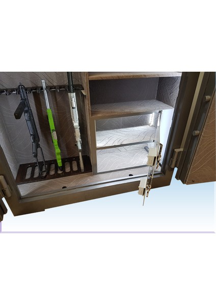 Bodrum Tipi 10 Tüfek Yerli Elektronik Şifreli ve Anahtarlı Için