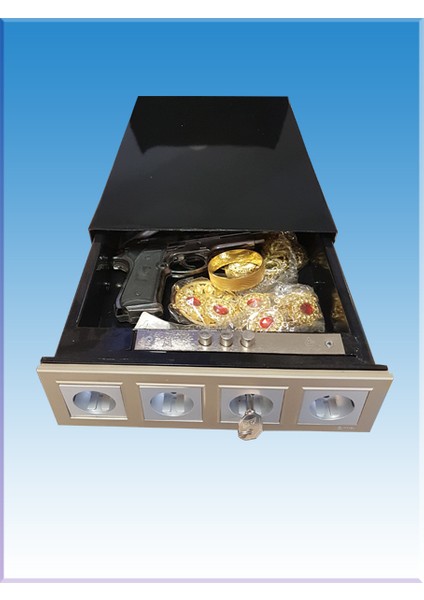 0069P3Ç Villa Tipi 4 Adet Prizle Gizlenmiş Çivi Anahtarlı Özel