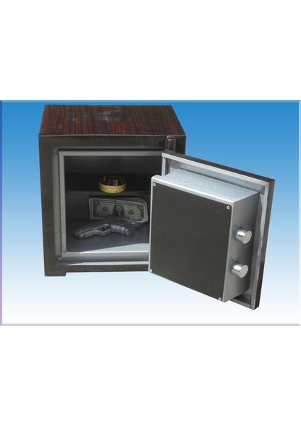 001ABÖ Ofis ve Ev Tipi 1 Özel Anahtarlı Çelik Para Kasası Dış Öl