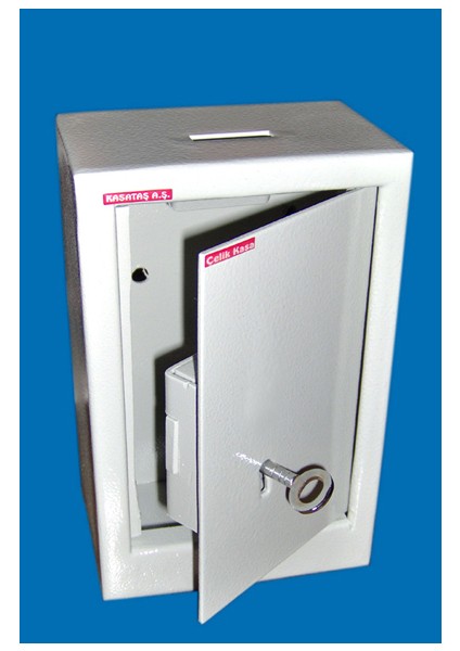 20 Genel Ev Için Anahtarlı Mini Kumbara Para Kasası Tabana Mont