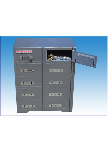 10 Gözlü Adana Ekinciler Otel Resepsiyon Kasası 705630CM 40KG