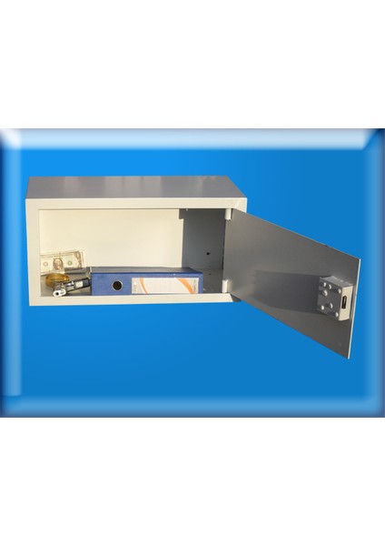 0030A Van Devlet Hastanesi Tipi Montaj Delikli Anahtarlı Kutu Çel