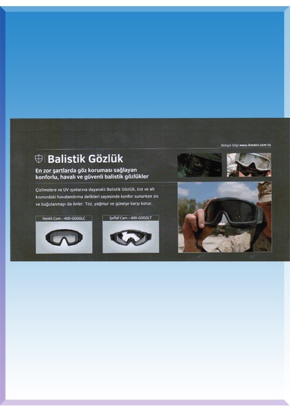 Balistik Gözlük 999 Kargo