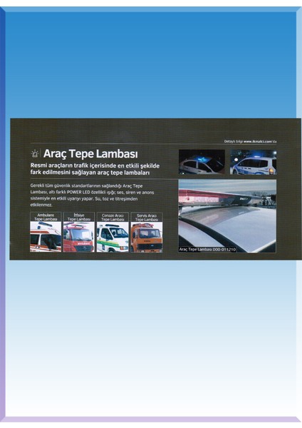 Araç Tepe Lambası 999