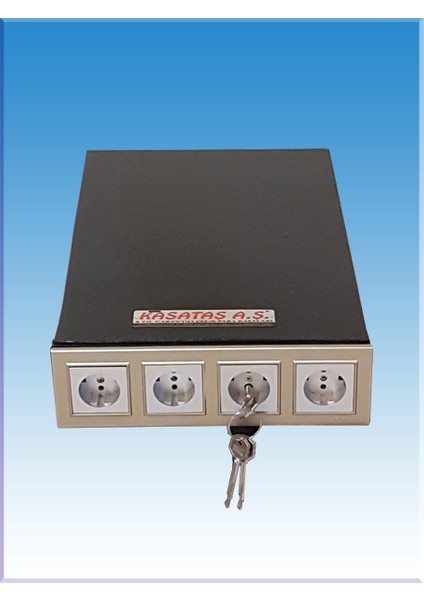 0069P3Ç Villa Tipi 4 Adet Prizle Gizlenmiş Çivi Anahtarlı Özel