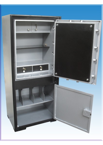 0013AÖ Gaziantep Ofis Tipi Altı Dolaplı Özel Anahtarlı Çelik Para