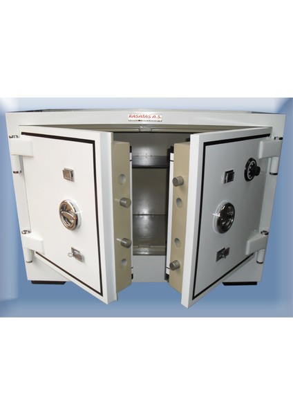 B120K2M1A4METİNX 120CM Lik Banko Tipi 4 Anahtarlı ve Mekanik Şifr