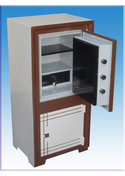 008PEÖK Ofis Tipi Dışı Krem Renk Çerçevesi Kahverengi Renk Anaht