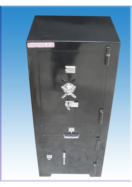 Z009DÇ2A Ofis Tipi Dıştan Çekmeceli Altı Dolaplı 2 Anahtarlı