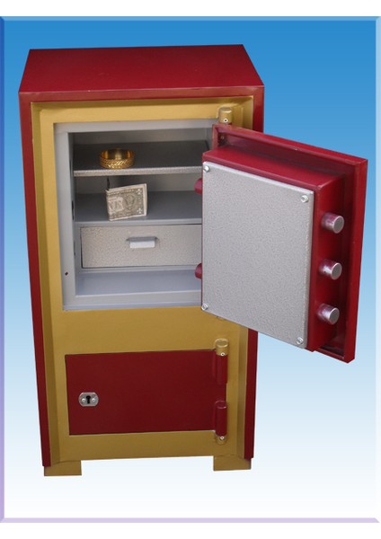 007İZMR Izmir Ofis Tipi Dolaplı Çelik Para Kasası 844434CM 10