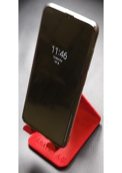 Cep Telefonu Tutucu Kadife Boya Kapılı Metal Stand Cep Telefon T