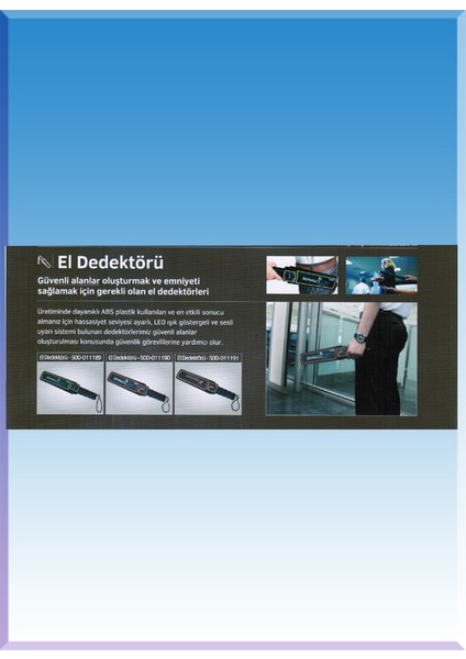 El Dedektörü 999 Kargo