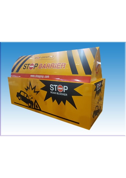4m Hidrolik Yol Bariyeri Road Blocker Açık Hali L 4OO,070CM 14