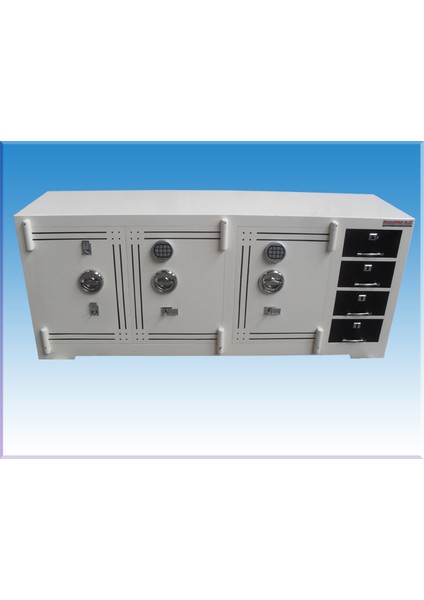 B200K36A4Ç Gaziantep Banko Tipi 3 Kapaklı 4 Dıştan Çekmeceli Yüks