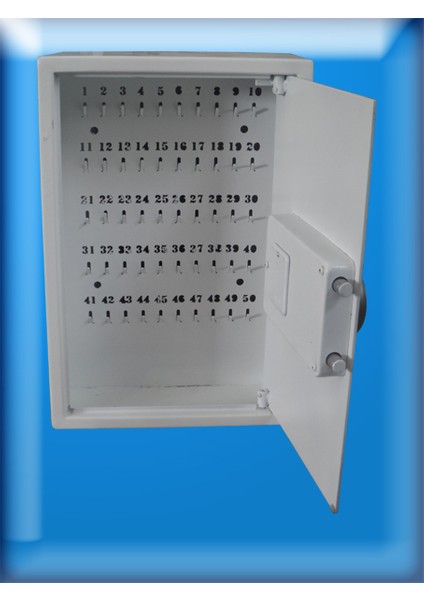 50 Anahtarlık Elekronik Şifreli Acil Açma Için Metal Anahtarlı