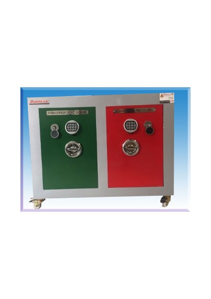 003LNPİDL Osmaniye Devlet Hastanesi Tipi Içinde 3 Seyyar Raflı