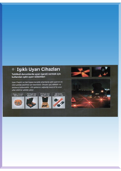 Işıklı Uyarı Cihazları 999 Kargo