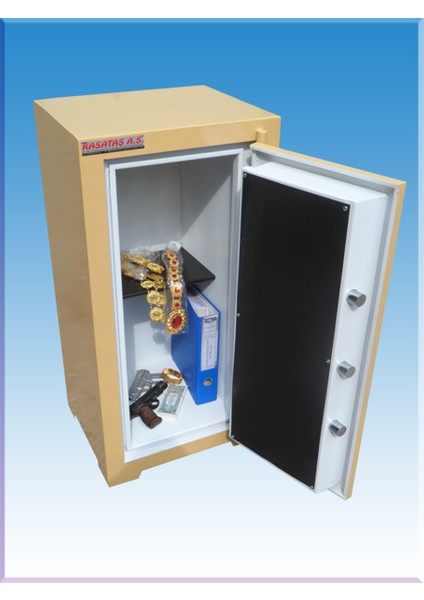 008A2B Türmenistan Ofis Tipi Baston Kollu 2 Anahtarlı 1 Raflı Çel