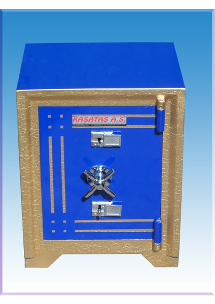 004AÖZ Alman Ofis Masa Altı Tipi Parlament Mavi Renk Altın Varak