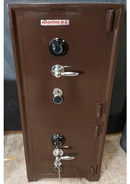 010M2A2 Dış Işleri Tipi 2 Adet Mekanik Şifreli Altı Dolaplı Çelik
