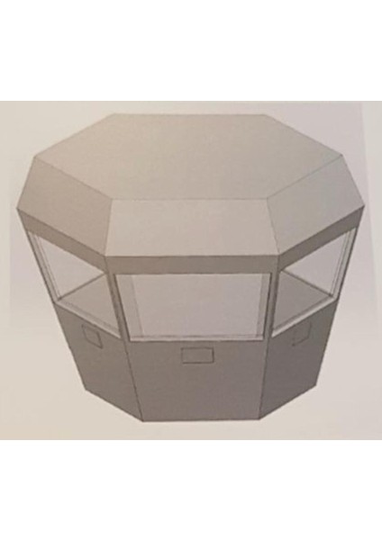 Gaziantep Tipi Altıgen Camlı Isıtıcılı Içinde Masa Buluna